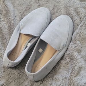 Light blue loafers